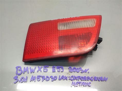 Lampa Lewa Tylna Ty Klapy Bmw X E Oficjalne