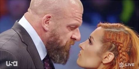 Wwe Raw Is Triple H Trying To Punish Becky Lynch