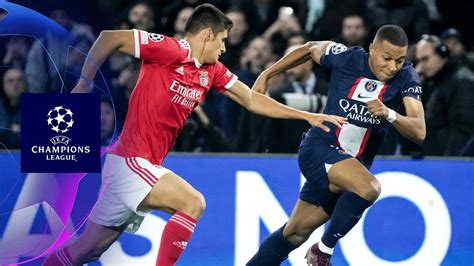 MBAPPE HITS RECORD PSG Vs Benfica Highlights Champions League 2022