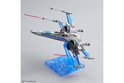 Star Wars Blue Squadron Resistance X Wing Fighter Model Kit Bandai