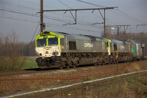 Class 66 Captrain Class 66 Captrain Sncf Fret Diesel Flickr