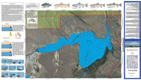 Lake Crowley Map | Fly Fishing the Sierra