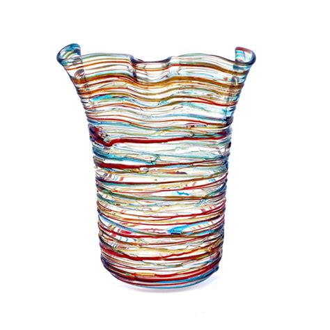 Murano Glass Vase - Art and Quality Made in Italy