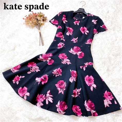 Kate Spade ケイトスペード ワンピース 花柄 フレア 美シルエット By メルカリ