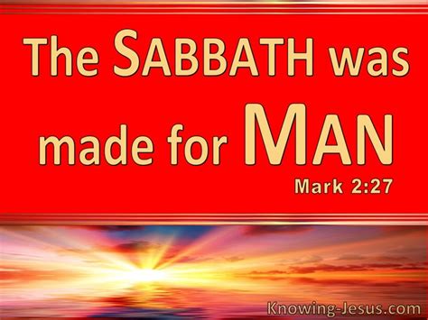 8 Bible verses about The Sabbath