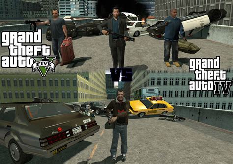 Gta 5 Vs GTA 4 by Richtheking on DeviantArt