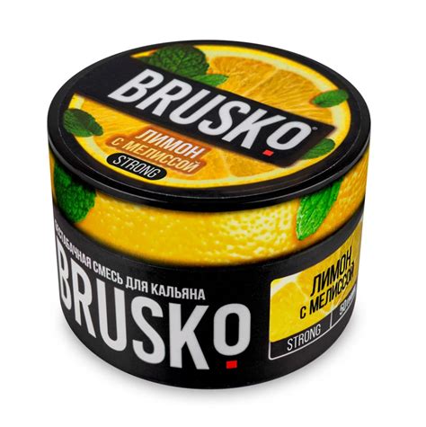 Бестабачные смеси BRUSKO