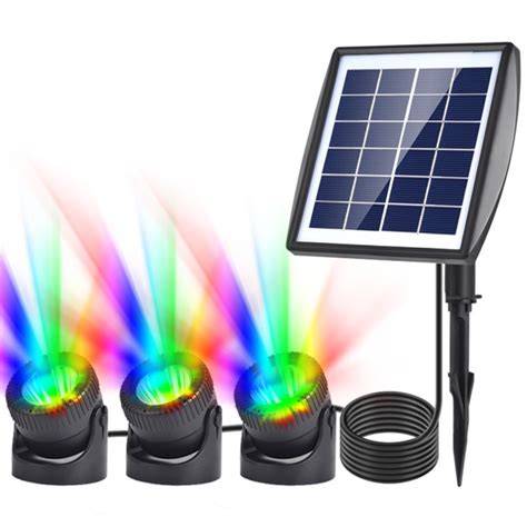 Cindy Solar Pond Lights IP68 Waterproof Fountain Lights LED RGB LED