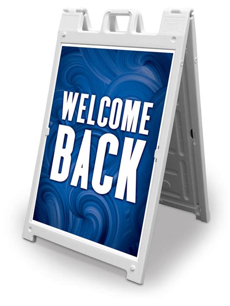 Welcome Back Banner Printable Template