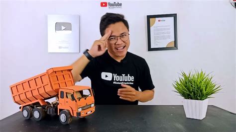 Cara Membuat Miniatur Truck Oleng Mitsubishi Fuso 6x4 Dari Kardus Ide