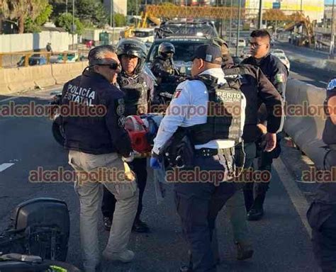 Motociclista Lesionado Tras Derrapar En Xalapa Galer A