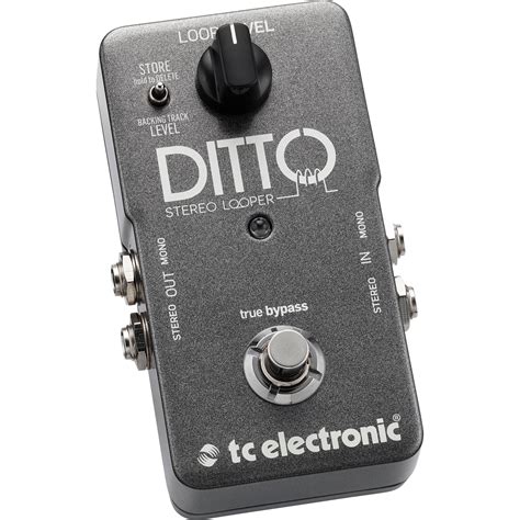 TC Electronic Ditto Stereo Looper Pedal 960840001 B H Photo Video