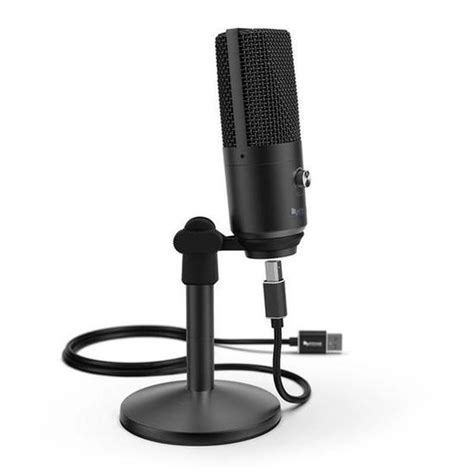 Microfone Fifine K670B Usb Condensador Cardioide Preto - Vila Brasil ...