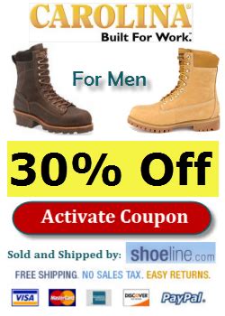 Carolina Boots Coupon Code and Free Shipping Offers | November 2017