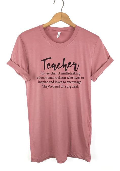 Teacher Definition Shirt Teacher Shirt Back To School Shirt Cute