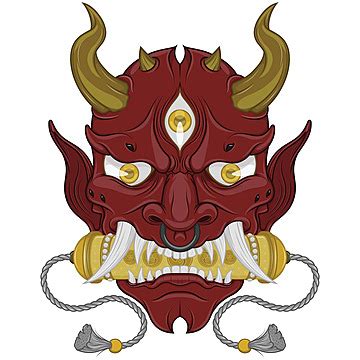 Oni Japanese Demon Skin Ogre Creative Shinigami Vector, Ogre, Creative ...