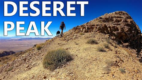 Hiking To Deseret Peak Youtube