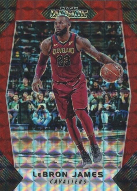 Lebron James Prizm Mosaic Red Price Guide Sports Card Investor