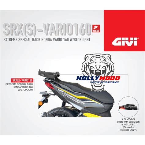 GIVI MONORACK EXTREME HEAVY DUTY ADVANCE RACK FOR ALL PVC TOP BOX