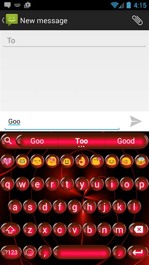 Emoji Keyboard Spheres Red APK for Android - Download