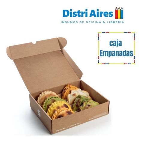 Caja Para Docena De Empanadas Delivery X 50 Unidades DISTRIAIRESSRL