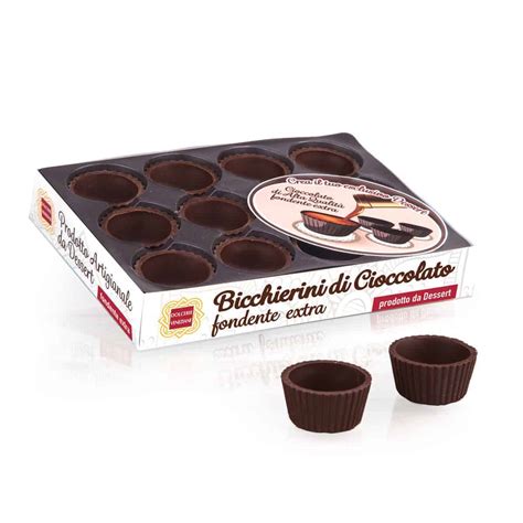 Bicchierini Di Cioccolato 65g Dolcerie Veneziane Shop