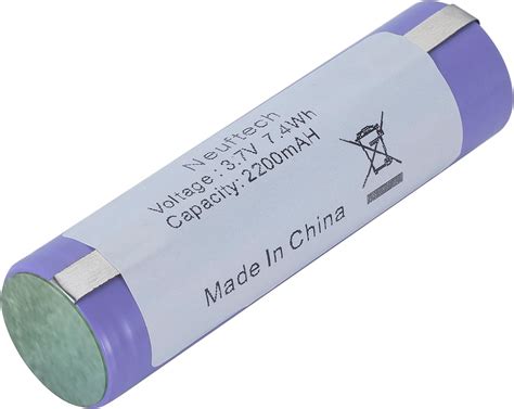 Neuftech Batterien Akku Ersatz-Akku für Kärcher WV1,WV2,WV2 Plus, WV2 ...