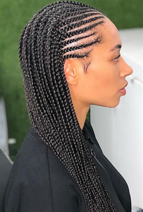 Cornrows And Singles Half Braided Hairstyles Single Braids Hairstyles Braided Hairstyles