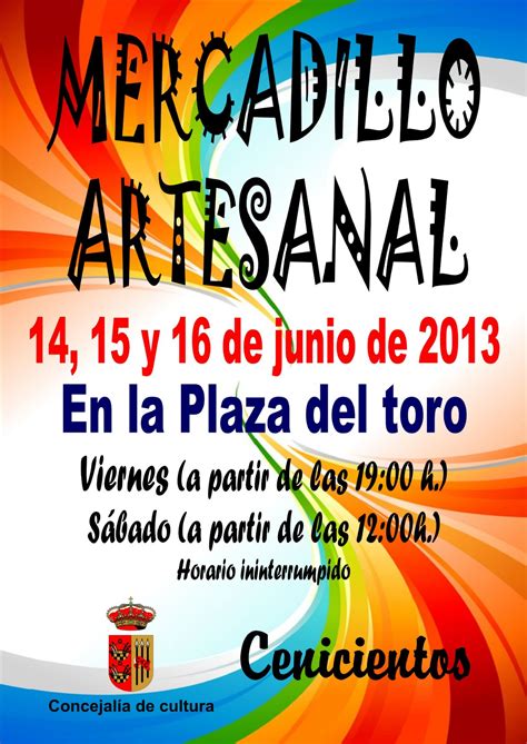 Mercadillo artesanal en Cenicientos - A21 Periódico Gratuito Sierra ...