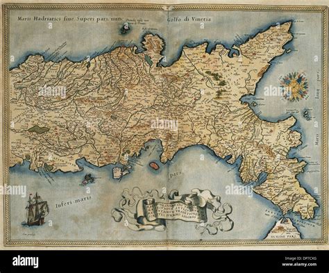 Map Of The Kingdom Of Naples Theatrum Orbis Terrarum By Abraham