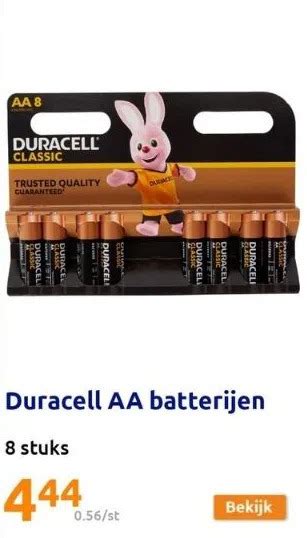 Duracell Aa Batterijen Aanbieding Bij Action