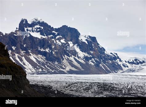 Skaftafellsjokull Skaftafell Glacier Vatnajokull National Park In