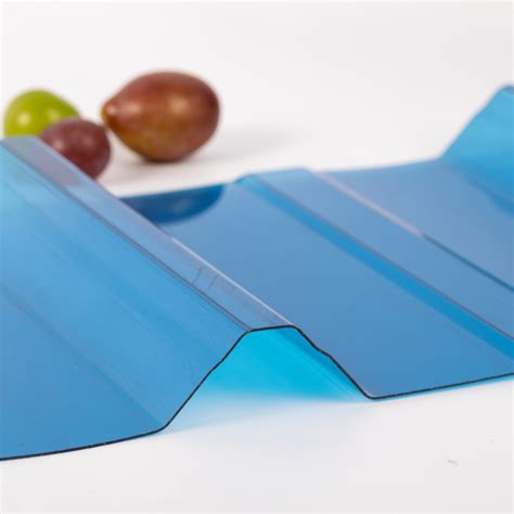 China Polycarbonate High Impact Strength Corrugated PC Sheet