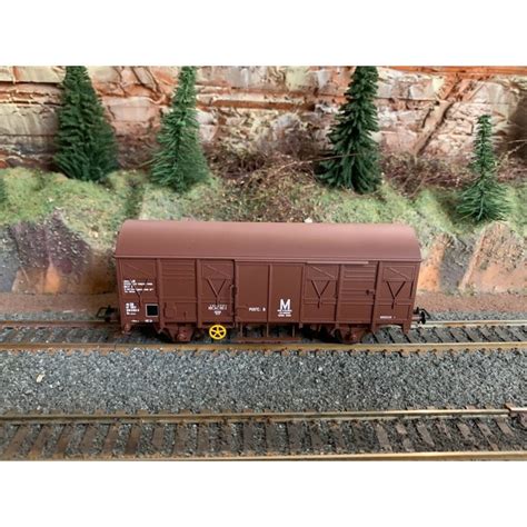 HJ4183 SET DE 2 PIECES VOITURES VOYAGEURS DEV INOX ET WAGON G4 TRAIN DE