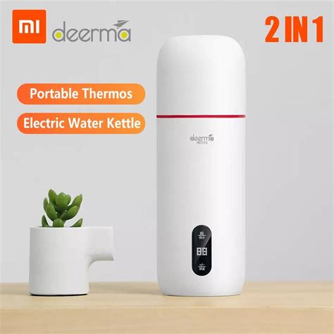 Xiaomi Deerma Hot Water Cup 350ML Stainless Steel Display Smart Touch