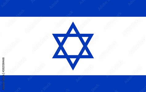 Vector Israel flag, Israel flag illustration, Israel flag picture, Israel flag image, Stock ...