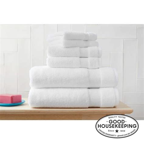 Stylewell Hygrocotton White Piece Bath Towel Set At White The