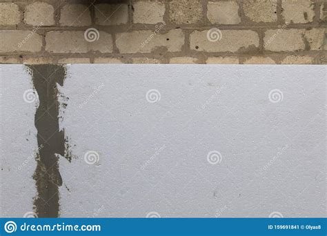 Building Insulation with Styrofoam Sheets Stock Image - Image of house ...