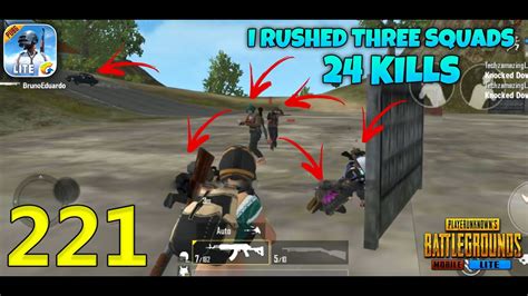 I Rushed Three Squads In PUBG Mobile Lite EPIC Squad Wipe YouTube