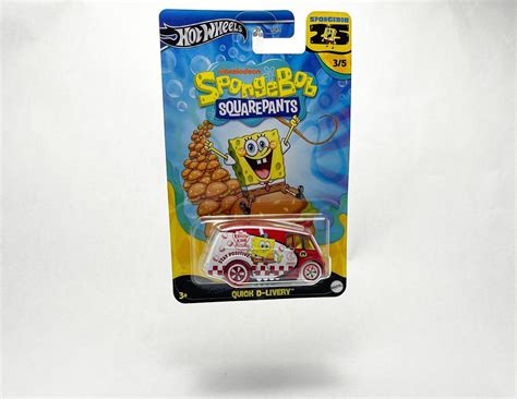 Quick D Livery Hot Wheels Spongebob Squarepants Hot Wheels Hrv B