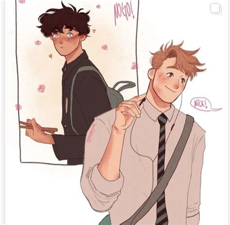 Pin De Caitlyn Grace Lee En Heartstopper Dibujos Animados Bonitos