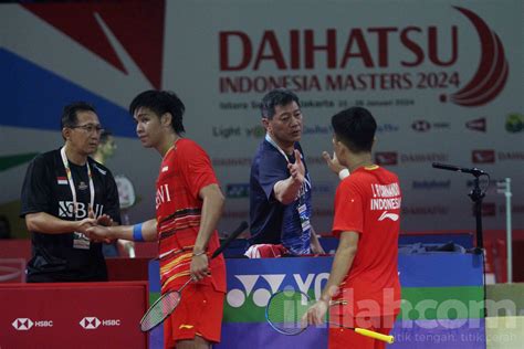 Foto Senyum Leo Daniel Usai Amankan Tiket Perempat Final Indonesia Masters