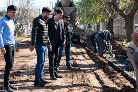 Inician La Obra De Cord N Cuneta En El Barrio Juan El Bueno De Los Toldos