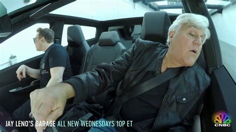 Elon Musk Makes Jay Leno Drive Cybertruck Through Boring Company Tunnel