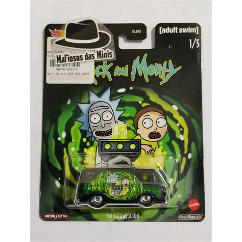 Hot Wheels Dodge A Rick And Morty Shopee Brasil