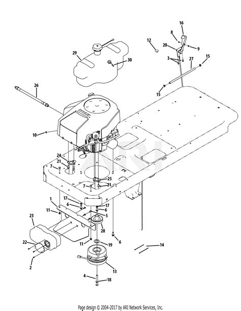 Cub Cadet Lt1040 Parts Diagram Cub Cadet Tractor