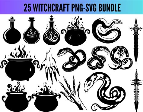 Witchy Svg Bundle Witchy Png Witchy Clipart Witchy Svg Cut Files For