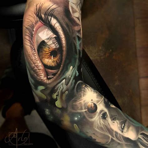 hyper realistic tattoos after years - Alix Hong