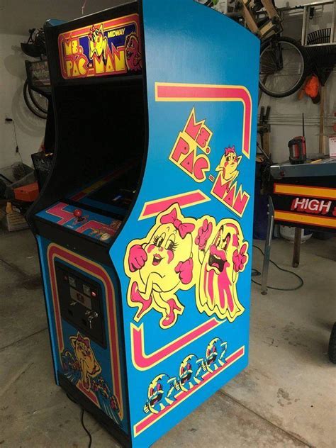 Pac Man Arcade Cabinet Art Bruin Blog