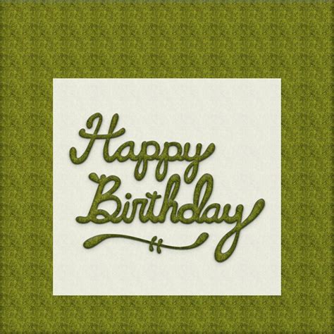 Happy Birthday Script Cursive Fancy Stencil Durable & Reusable Mylar Stencils - Etsy